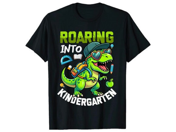 Into Kindergarten T-Shirt Graphics Freebies