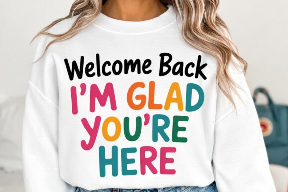 Welcome Back PNG Graphics for T-Shirt Designs