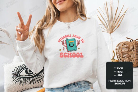 Welcome Back to School Cute Cartoon Graphics