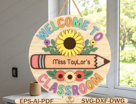 Welcome to Classroom Sign Laser Cut